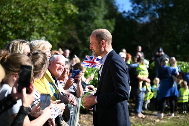 Royal visit to Birtley