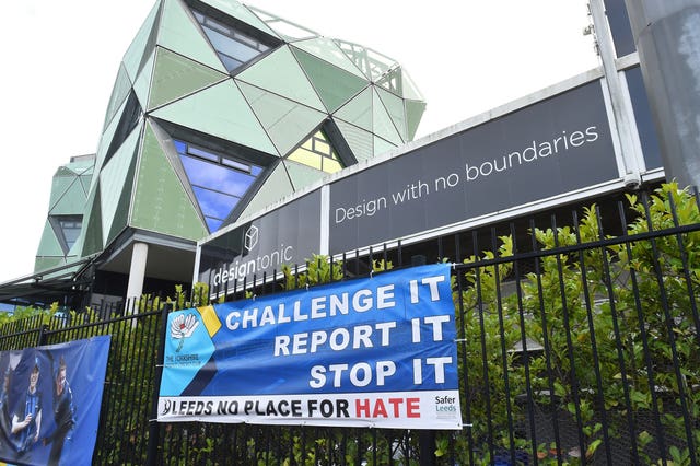 A sign outside Yorkshire's ground