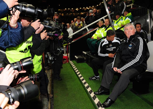 Joe Kinnear had an uneasy relationship with the press during his spell as Newcastle manager.