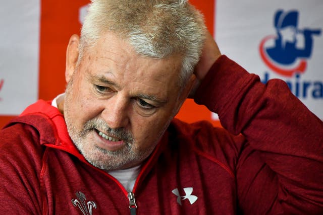 Warren Gatland wants the issue dealt with before the World Cup 