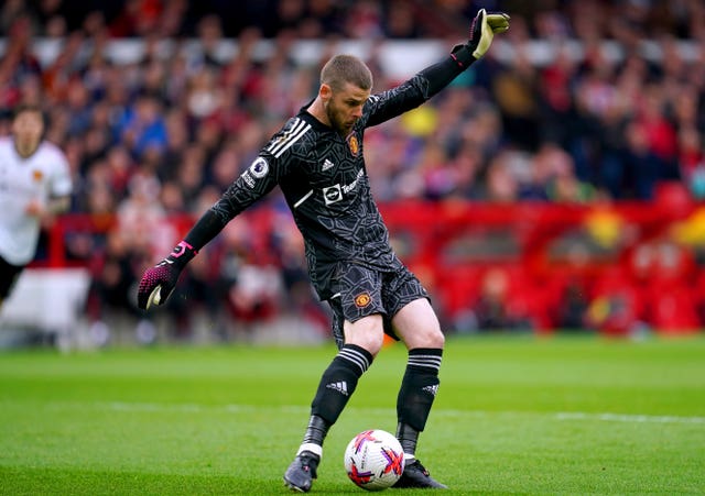 David de Gea is out of contract in the summer 
