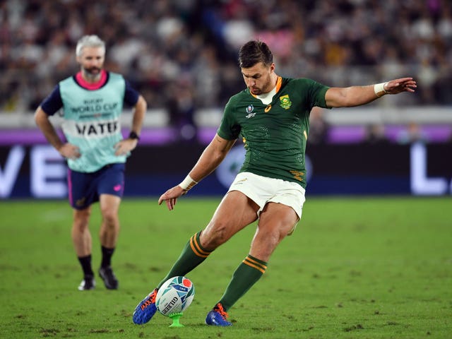 Handre Pollard kicked South Africa to victory over England in 2019