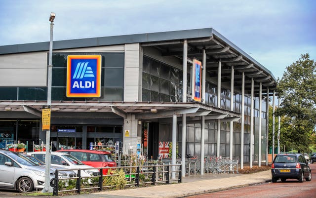 An Aldi store