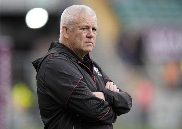 A pensive Warren Gatland