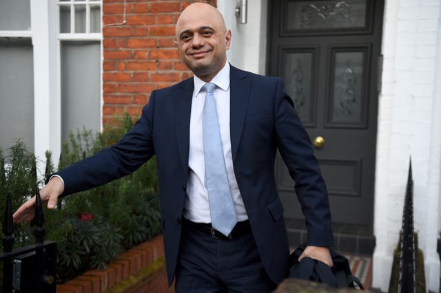 Sajid Javid (Kirsty O'Connor/PA)