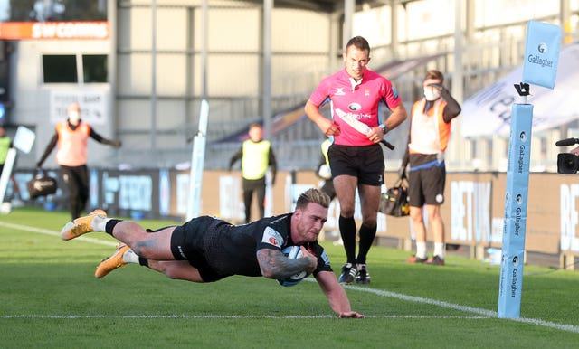 Stuart Hogg has been an integral part of the Exeter sides that have claimed a brace of trophies (David Davies/PA)