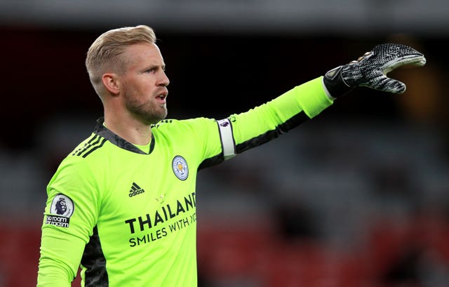 Leicester City goalkeeper Kasper Schmeichel is among those who may be ruled out