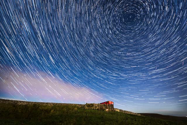 Perseid meteor shower