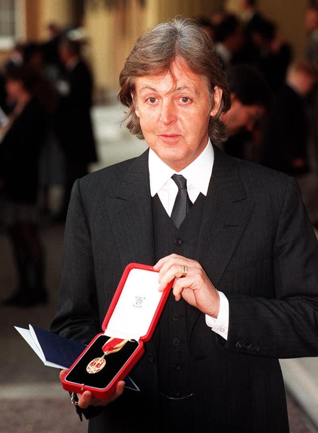 Music – Royal Investiture – Paul McCartney – Buckingham Palace