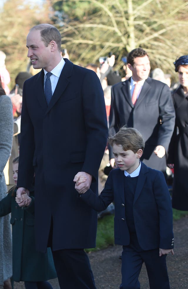 Royals attends Christmas Day Church service