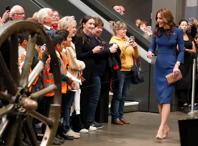 Royal visit to IWM London