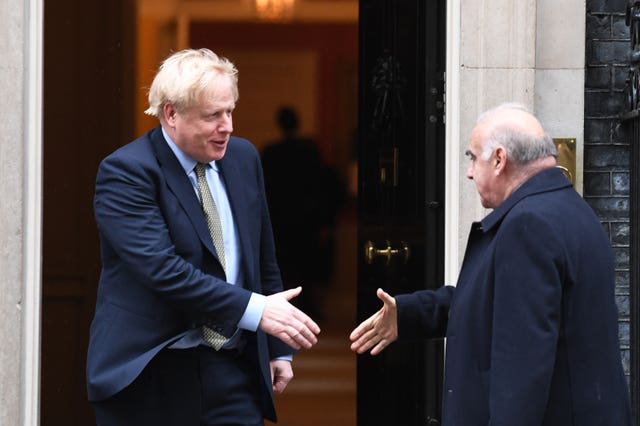 President of Malta at Downing Street