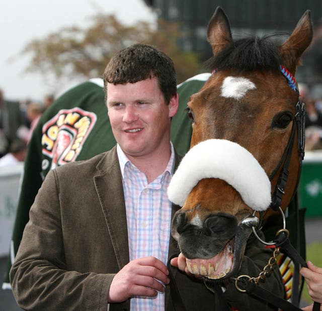 Gordon Elliott with Silver Birch