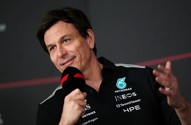 Mercedes team principal Toto Wolff 