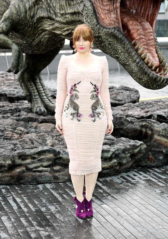 Bryce Dallas Howard reprises her role as Claire Dearing, the Jurassic World operations manager. 