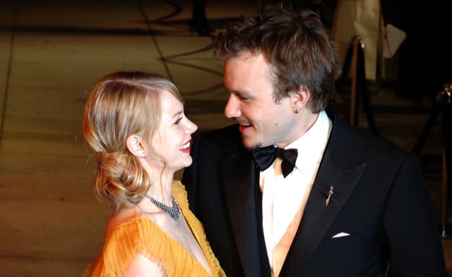 Michelle Williams and Heath Ledger