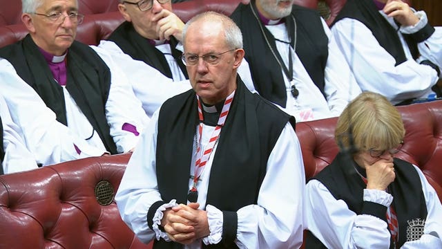 Archbishop of Canterbury Justin Welby 