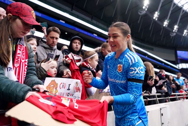 Manchester United goalkeeper Mary Earps was upset by a fan's comment on social media
