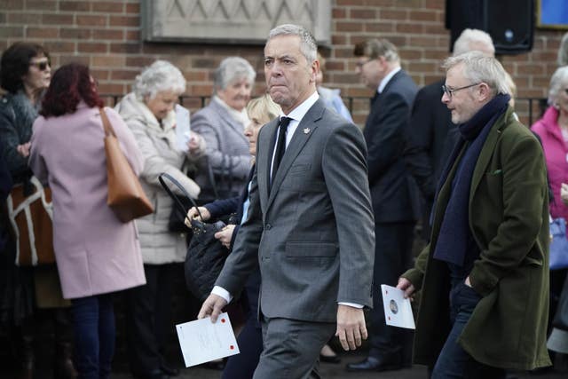 Baroness May Blood funeral