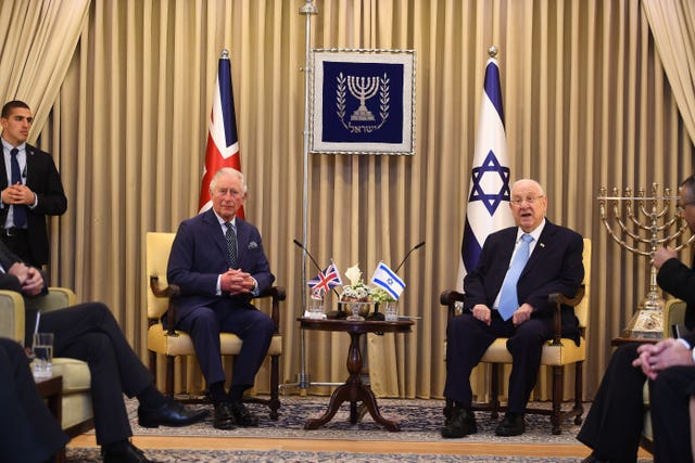 Royal visit to Israel and the Palestinian territories – Day One