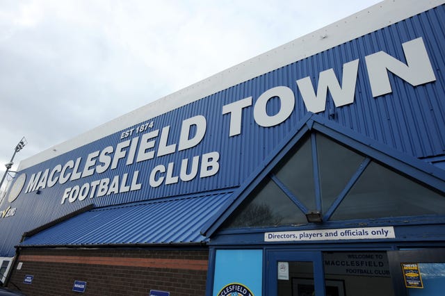 Macclesfield FC's ground