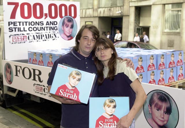 London Sarah Payne petition