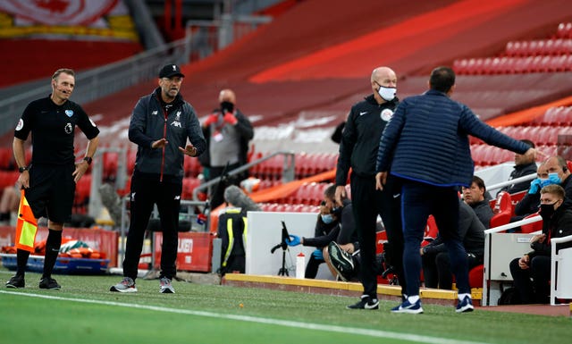 Frank Lampard is angry at Liverpool's staff