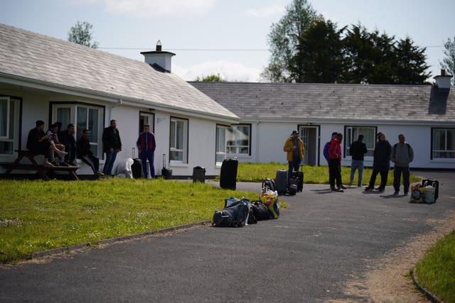 Asylum seeker accommodation protest