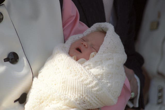 Newborn Princess Eugenie