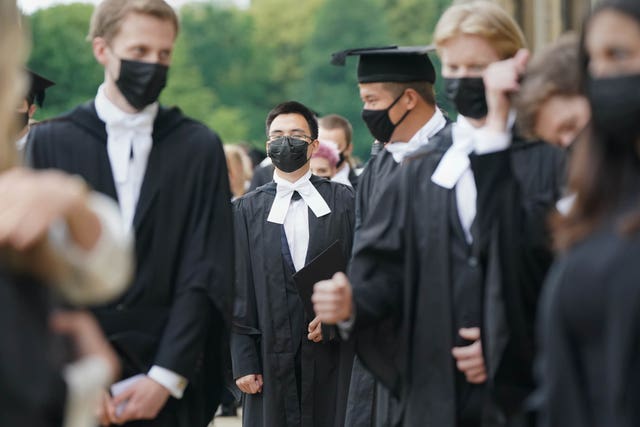 University of Cambridge graduation ceremony