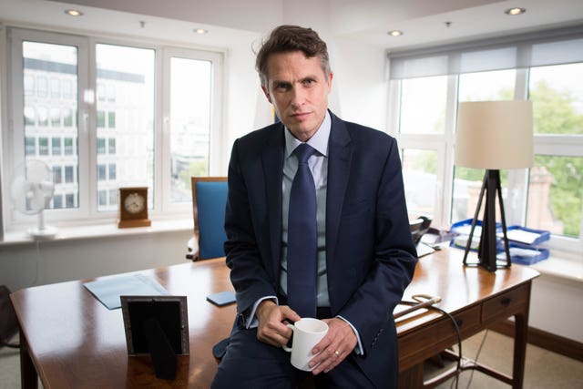 A-Level Education Secretary Gavin Williamson had said there would be no U-turn on exam grades (Stefan Rousseau/PA)