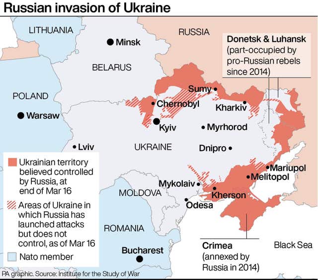 Russian invasion of Ukraine