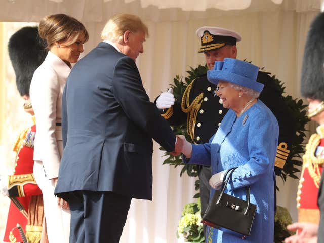 Donald Trump and Queen