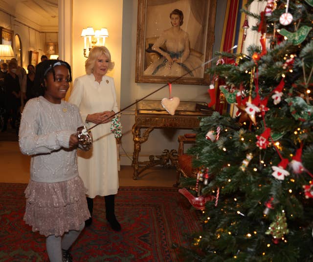 Christmas tree at Clarence House