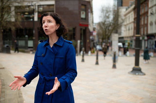 Shadow chancellor Anneliese Dodds 