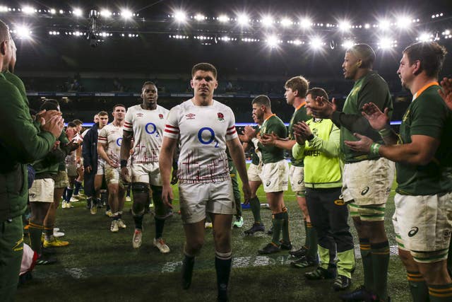 England were booed at the full-time whistle against South Africa