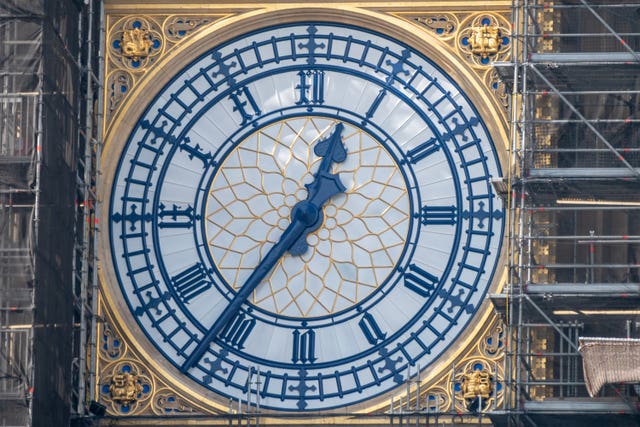 Big Ben repairs