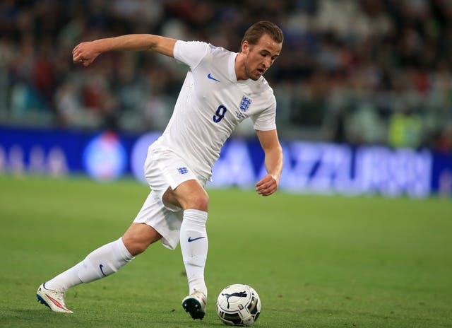 Harry Kane made his first England start in a friendly against Italy in Turin in March 2015