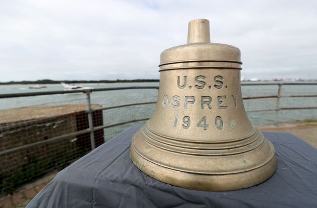 USS Osprey bell returned