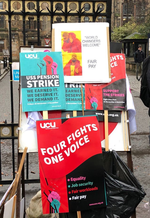 University and College Union strike