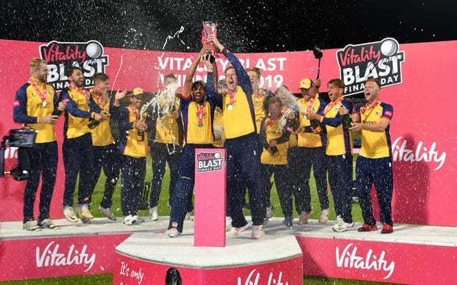 Essex Eagles were crowned Vitality Blast champions last September after a last-ball victory against Worcestershire at Edgbaston
