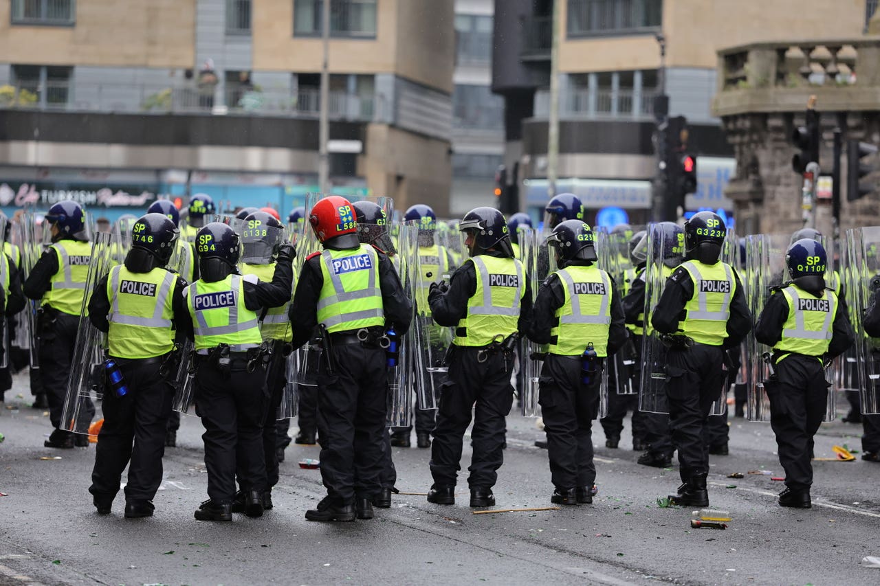 Swinney non-committal on pitch invasion ban after ‘astonishingly poor ...