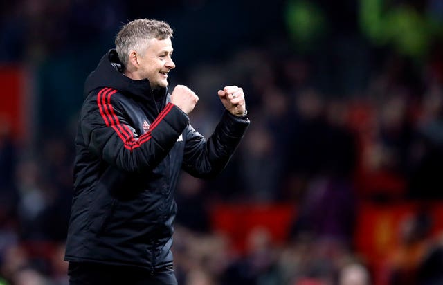 Solskjaer has won four games from four as interim boss with United scoring 14 goals in the process