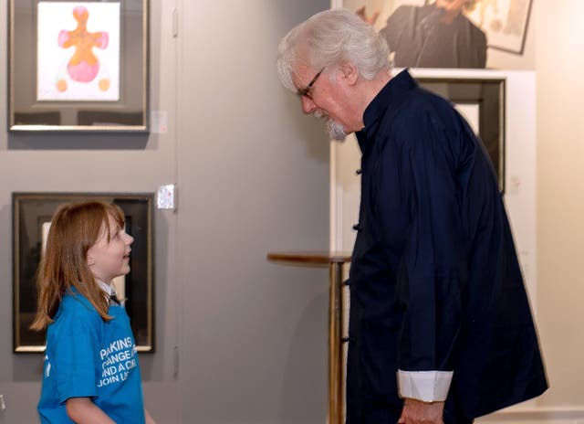 Parkinson’s fundraiser meets Sir Billy Connolly