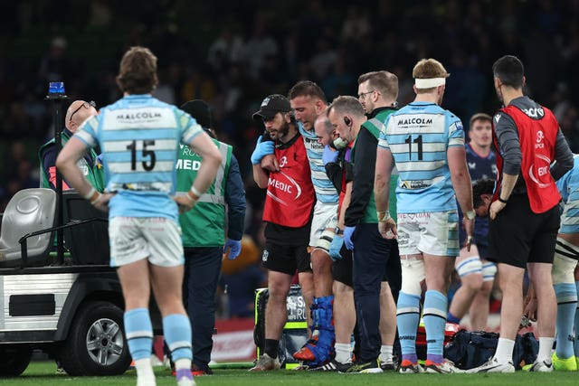 Matt Fagerson got injured against Leinster in April