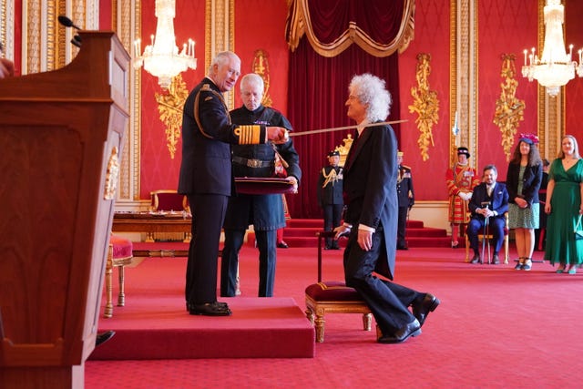 Investitures at Buckingham Palace