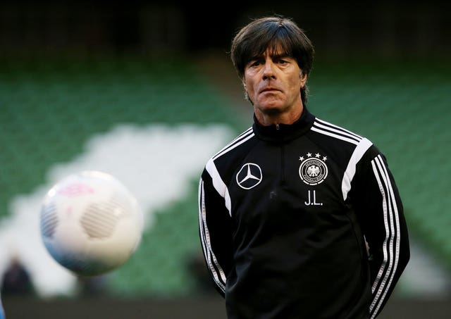 Germany manager Joachim Low during a training session