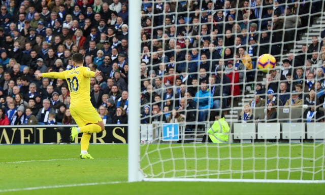 Eden Hazard scored the second goal of the game