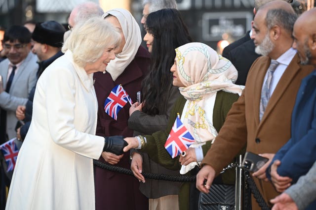 Royal visit to east London