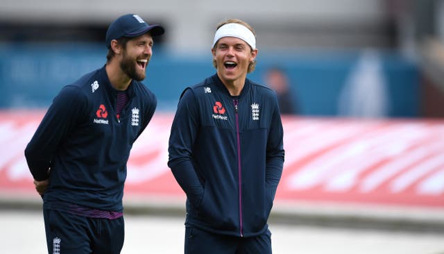 Chris Woakes (left) or Sam Curran could make way for the returning Stokes